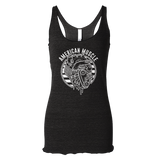 White American Muscle Racerback Tank
