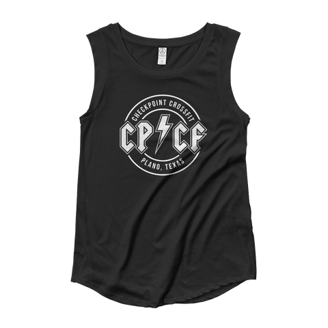 Basic Check It Off Women's Cap Sleeve Tank