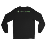 Green Check It Off Unisex Long Sleeve Tee