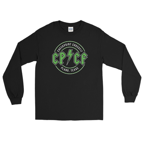 Green Check It Off Unisex Long Sleeve Tee
