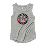 Red Check It Off Women's Cap Sleeve Tank