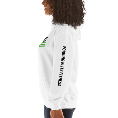 Option 2: White Hoodie
