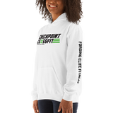 Option 2: White Hoodie