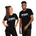 Option 2: Red, White & Blue Unisex Tee
