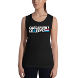 Option 2: Women's Red, White & Blue Muscle Tank