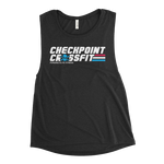 Option 2: Women's Red, White & Blue Muscle Tank