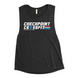 Option 2: Women's Red, White & Blue Muscle Tank