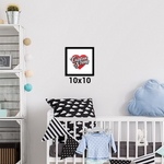 Clubfoot Strong Framed Print