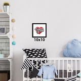 Clubfoot Strong Framed Print