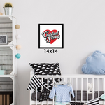 Clubfoot Strong Framed Print