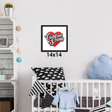 Clubfoot Strong Framed Print