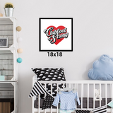 Clubfoot Strong Framed Print