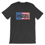 Checkpoint Crossfit American Flag Unisex Tee