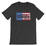 Checkpoint Crossfit American Flag Unisex Tee