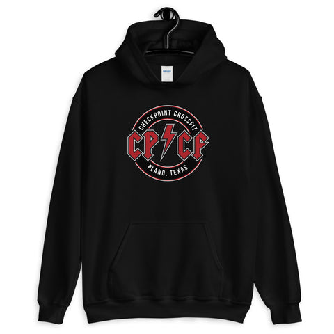 Red Check It Off Hoodie