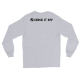 Green Check It Off Unisex Long Sleeve Tee