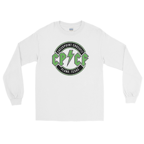 Green Check It Off Unisex Long Sleeve Tee