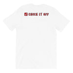 Red Check It Off Unisex Tee