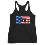 Women's American Flag Racerback Tank