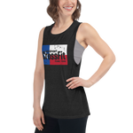 Women's Texas Flag Muscle Tank
