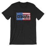 Checkpoint Crossfit American Flag Unisex Tee
