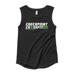 Option 2: Women's Green Cap Sleeve Tank