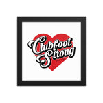 Clubfoot Strong Framed Print